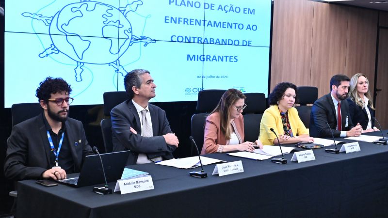 Se presentó en Brasil el Plan de Acción para el Combate del Tráfico Ilícito de Migrantes