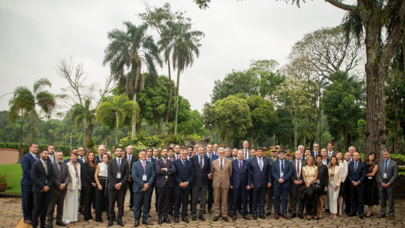 Hacia centros de cooperación policial transfronteriza en la región: “Encuentro Regional de Coordinación en el Combate a la Dimensión Financiera del Crimen Organizado Transfronterizo en la Triple Frontera”