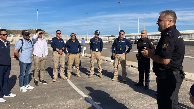 Especialistas en gestión fronteriza de Colombia y Ecuador visitan España para intercambiar conocimiento contra el crimen organizado