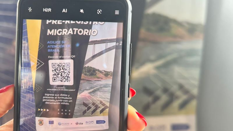 El sistema de pre-registro migratorio agiliza el tránsito en las fronteras de Brasil